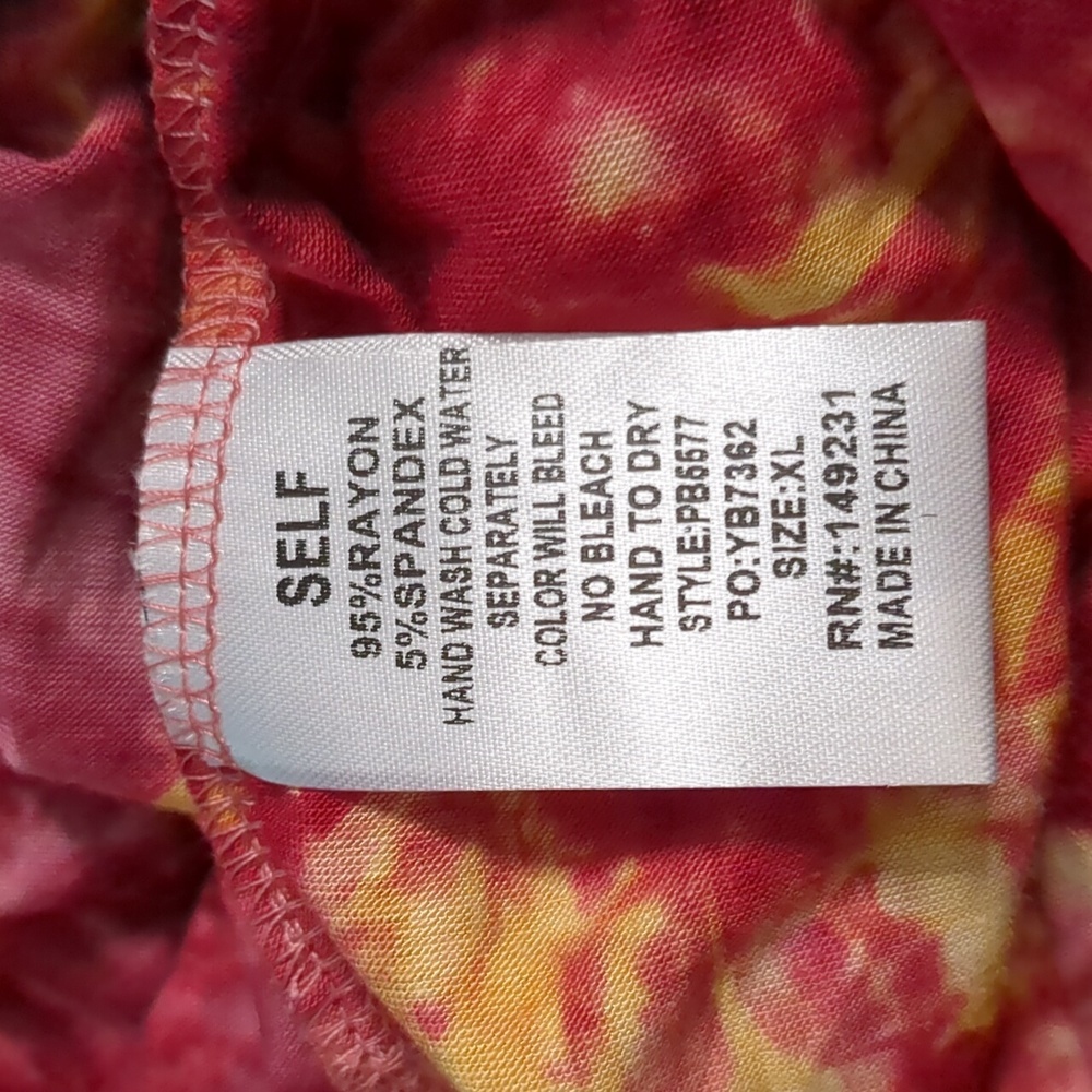 Kori America Plus XL Tie-dye Jumper NWT Fits 1X Best - Picture 8 of 8